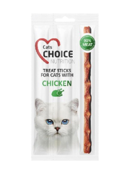 treat sticks for cats with chicken - 15g