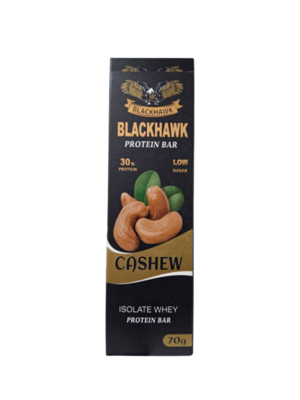 Blackhawk Protein Bar–70g–Isolate Whey–Cashew