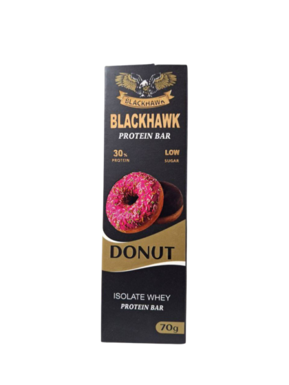 Blackhawk Protein Bar– 70g– Isolate Whey–Donut