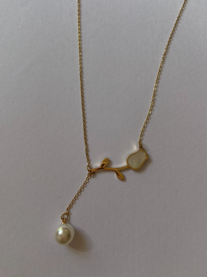 Tolip Flower Necklace-SAWA